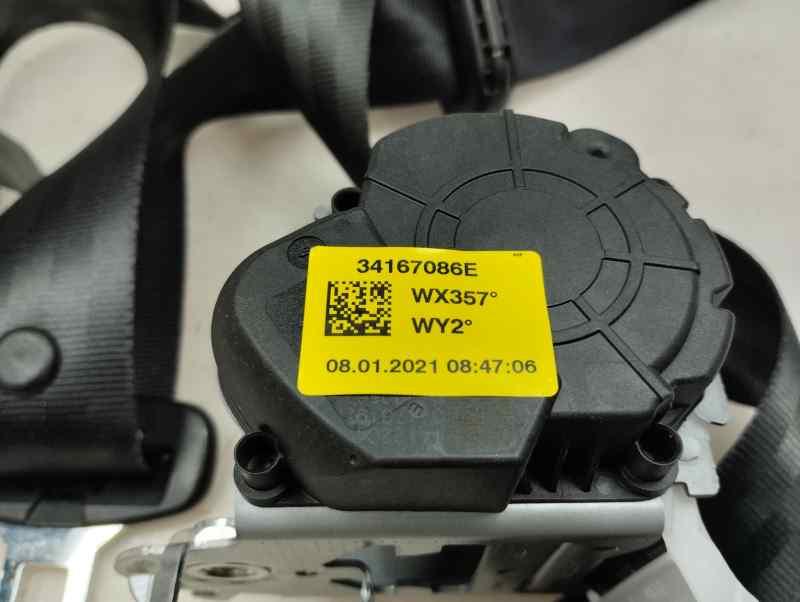 CINTURON SEGURIDAD TRASERO DERECHO RENAULT TWINGO 1.0 MT 65CV | 48KW
