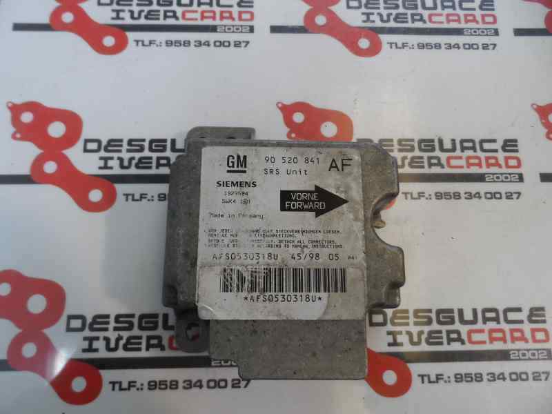 CENTRALITA AIRBAG OPEL ASTRA 2.0 DI MT 82CV | 60KW