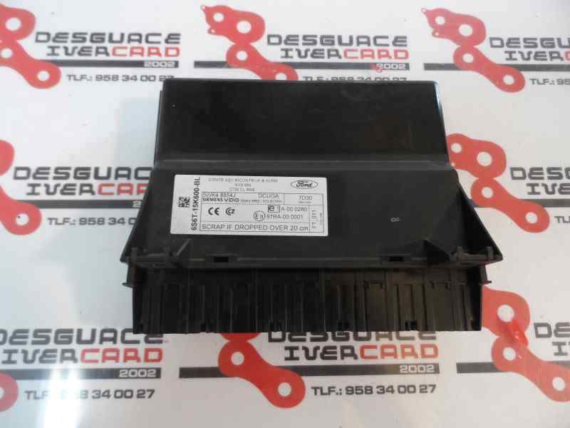 CENTRALITA CHECK CONTROL FORD FIESTA 1.6 TDCI MT 89CV