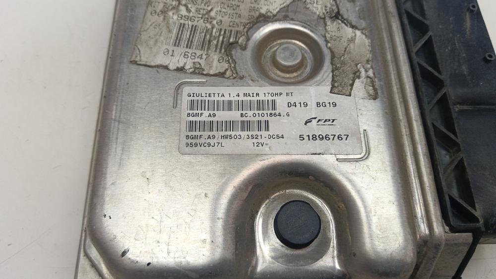 CENTRALITA MOTOR UCE ALFA ROMEO GIULIETTA 1.4 TB MULTIAIR MT 170CV