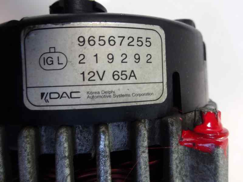 Alternador A08S3 96567255 de Chevrolet Matiz (m200, m250) 2005-2011 51 CV - pieza usada