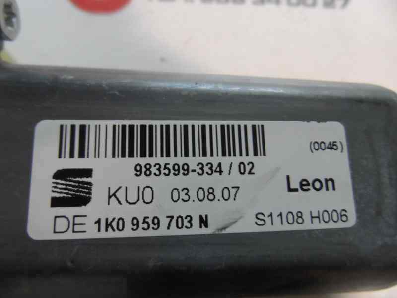MOTOR ELEVALUNAS TRASERO IZQUIERDO SEAT LEON 1.9 TDI MT 105CV