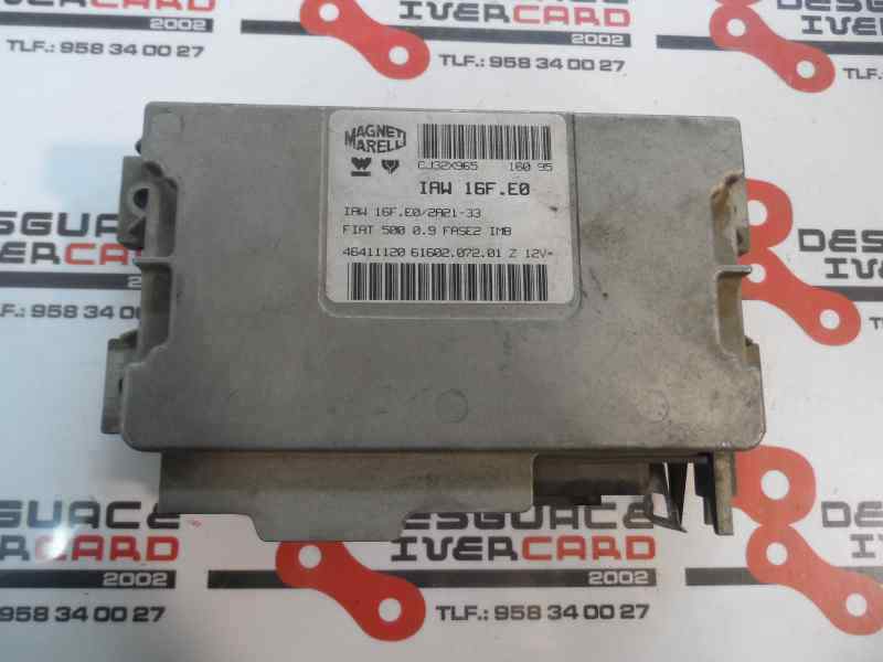 CENTRALITA MOTOR UCE FIAT CINQUECENTO 1996 0.9 MT 40CV | 29KW