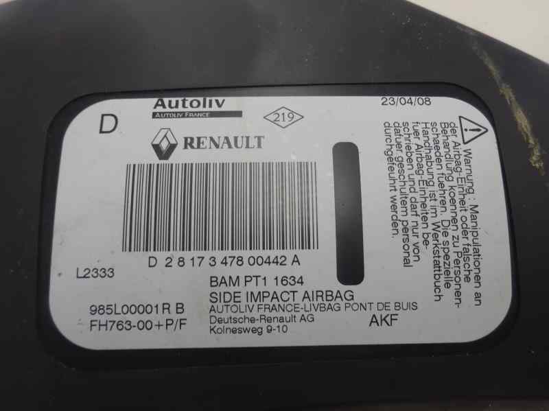 AIRBAG DELANTERO DERECHO RENAULT LAGUNA 2.0 DCI MT 150CV