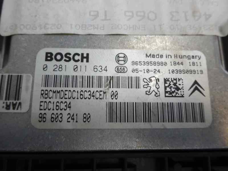 CENTRALITA MOTOR UCE PEUGEOT 307 1.6 HDI MT 109CV