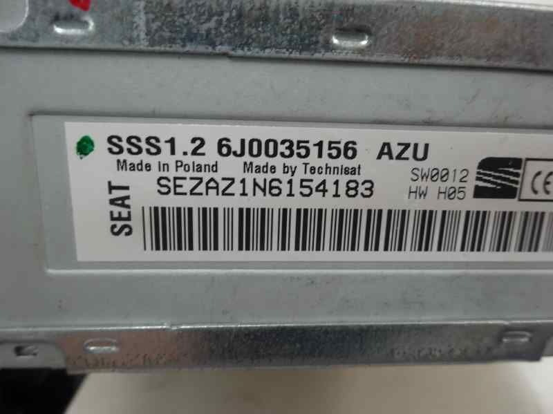 SISTEMA AUDIO RADIO CD SEAT IBIZA 1.6 TDI MT 105CV