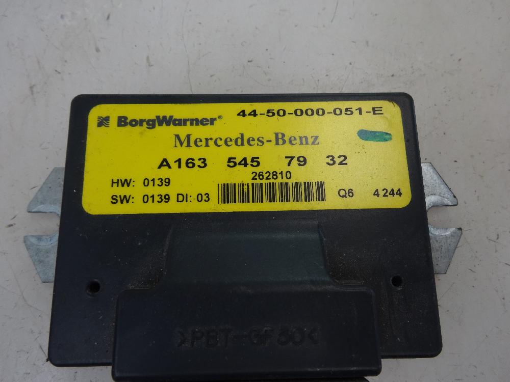 MODULO ELECTRONICO MERCEDES BENZ CLASE M 2005 2.7 ML 270 CDI MT 163CV