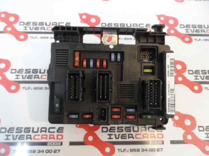 CAJA RELES FUSIBLES CITROEN XSARA PICASSO 2007 1.6 HDI 80CV DIESEL