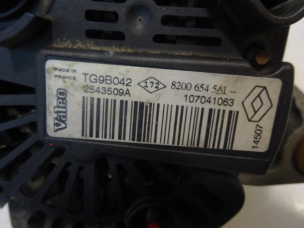 ALTERNADOR RENAULT MODUS 1.2 MT 75CV