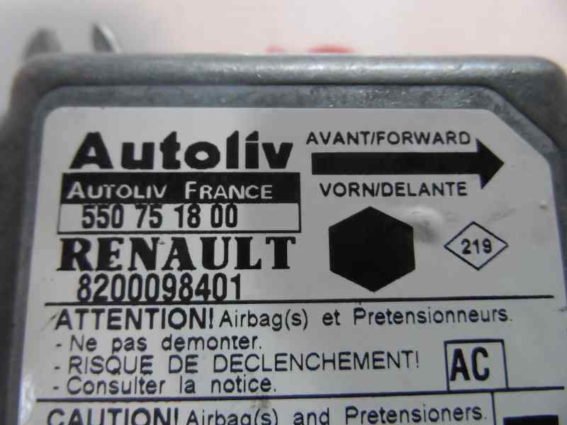 CENTRALITA AIRBAG RENAULT KANGOO 1.9 MT 55CV | 40KW