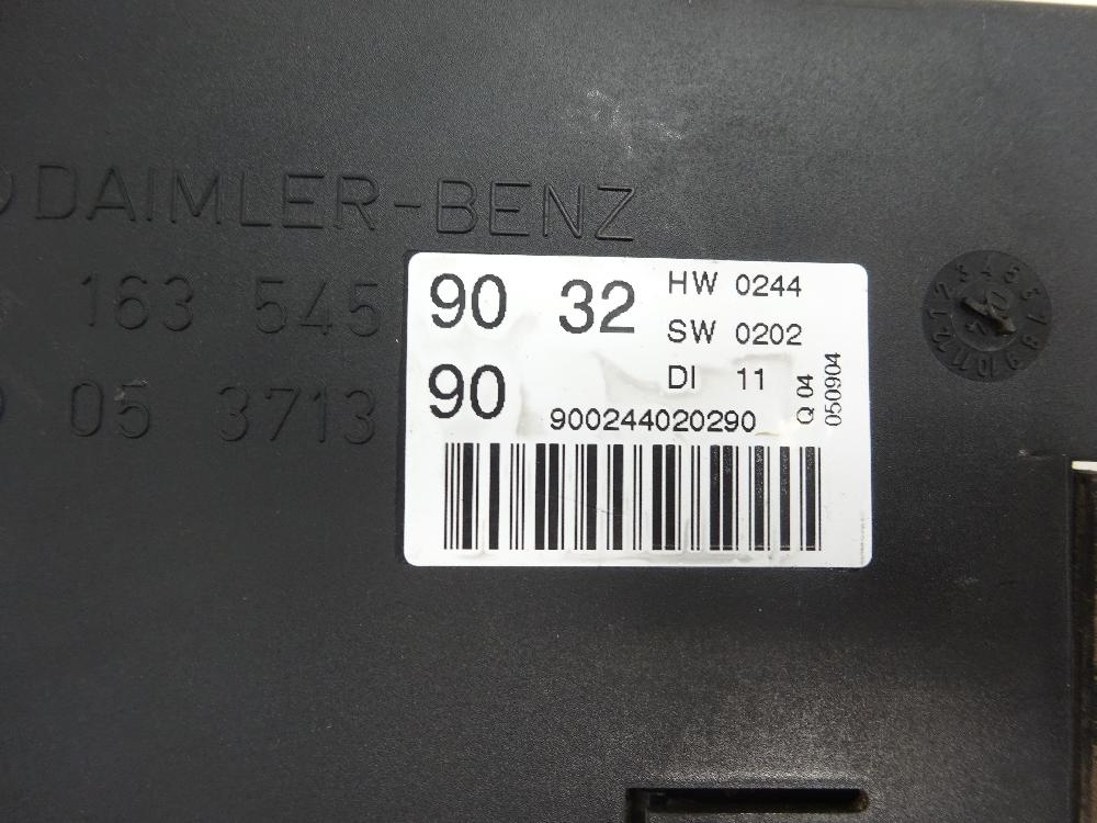 MODULO ELECTRONICO MERCEDES BENZ CLASE M 2005 2.7 ML 270 CDI MT 163CV