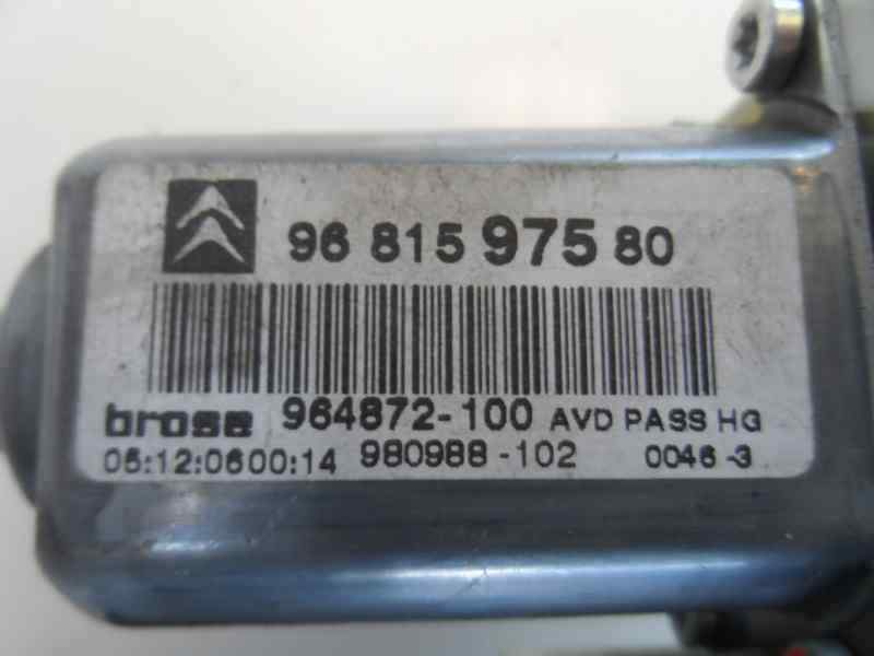 MOTOR ELEVALUNAS DELANTERO DERECHO CITROEN C5 2.0 HDI MT 136CV
