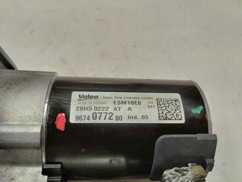 MOTOR ARRANQUE PEUGEOT 308 1.2 MT 110CV | 81KW