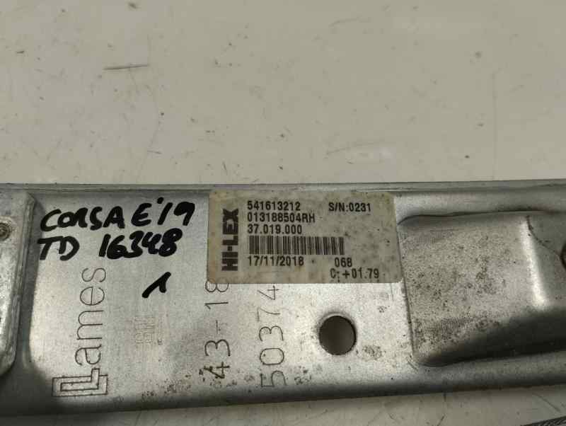 ELEVALUNAS TRASERO DERECHO OPEL CORSA 1.4 MT 90CV | 66KW