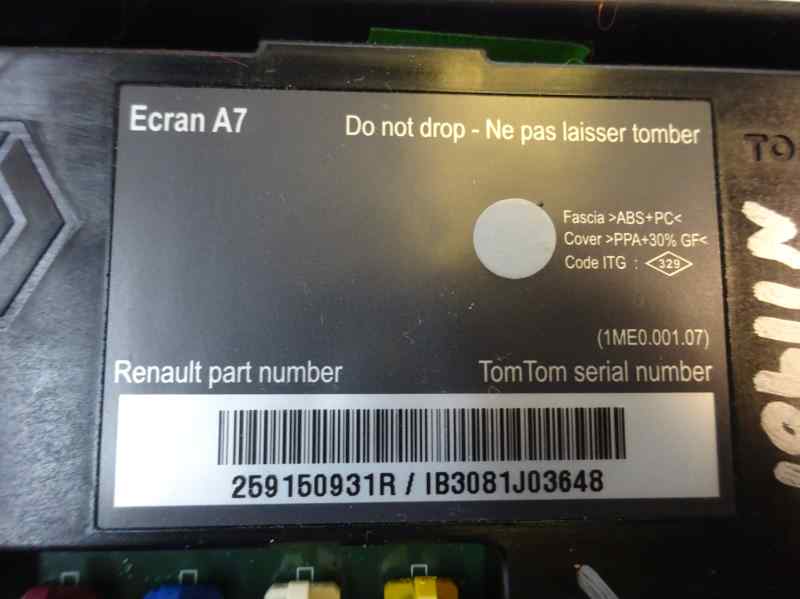 PANTALLA MULTIFUNCION RENAULT MEGANE 2011 1.5 DCI MT 90CV | 66KW