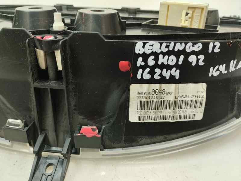 CUADRO INSTRUMENTOS CITROEN BERLINGO 1.6 HDI MT 92CV