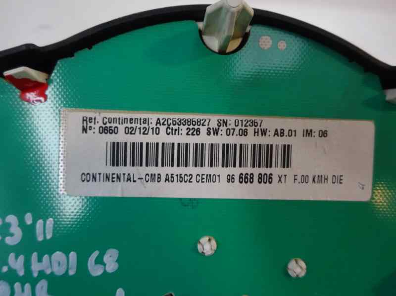 CUADRO INSTRUMENTOS CITROEN C3 1.4 MT 75CV | 55KW