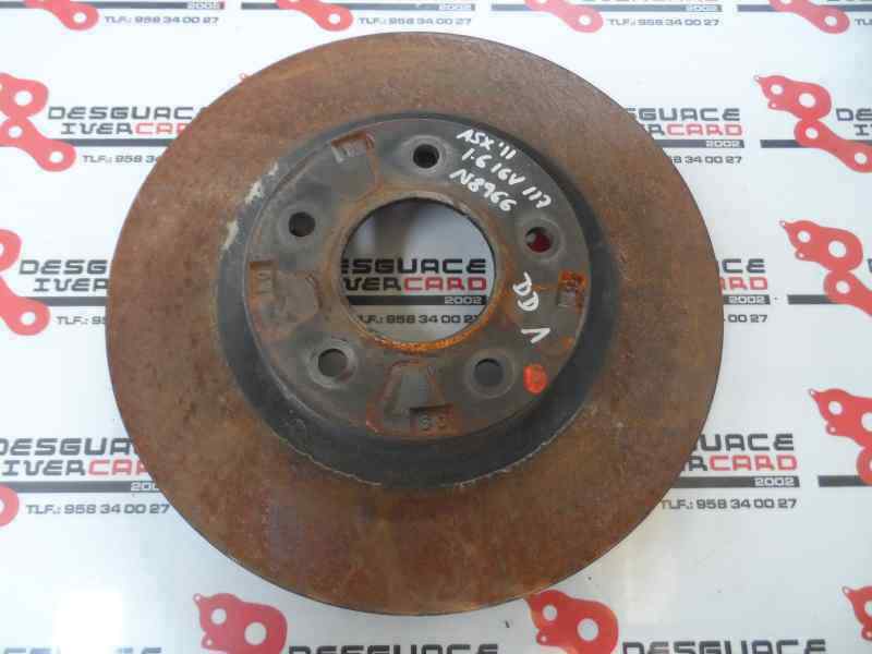 DISCO FRENO DELANTERO MITSUBISHI ASX 1.6 MT 2WD 117CV
