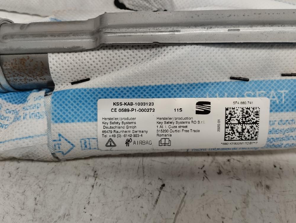 AIRBAG CORTINA DELANTERO IZQUIERDO SEAT LEON 1.5 130CV MT