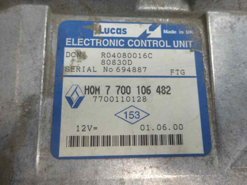 CENTRALITA MOTOR UCE RENAULT TRAFIC 1.9 MT 60CV | 44KW