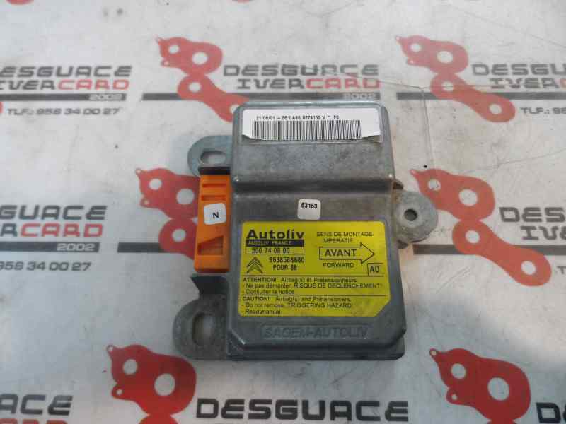 CENTRALITA AIRBAG CITROEN SAXO 1.5 MT D 57CV