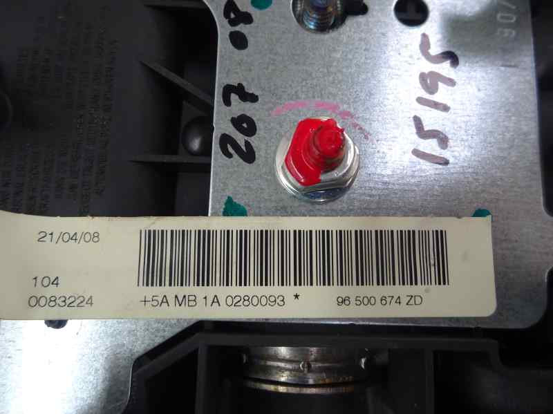 AIRBAG DELANTERO IZQUIERDO PEUGEOT 207 1.4 HDI MT 70CV