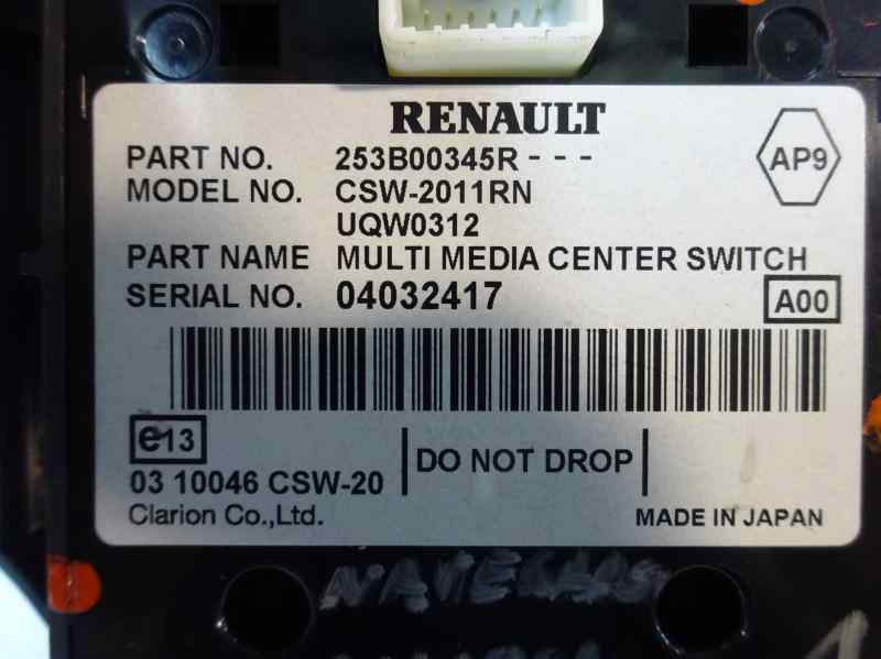 MANDO MULTIFUNCION RENAULT MEGANE 2011 1.5 DCI MT 90CV | 66KW