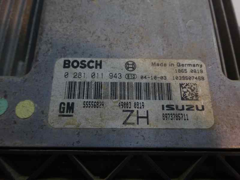 CENTRALITA MOTOR UCE OPEL ASTRA 2004 1.7 CDTI 6MT 100CV | 73KW