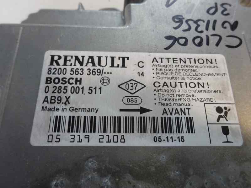CENTRALITA AIRBAG RENAULT CLIO 1.5 DCI MT 86CV