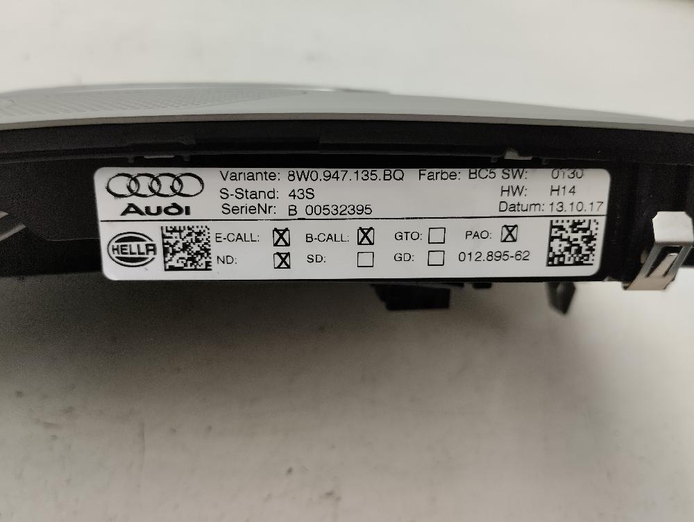 LUZ INTERIOR AUDI A4 2017 2.0 AMT 150CV | 110KW