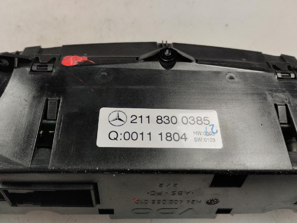 MANDO CLIMATIZADOR MERCEDES BENZ CLASE E 2004 2.2 MT 150CV | 110KW
