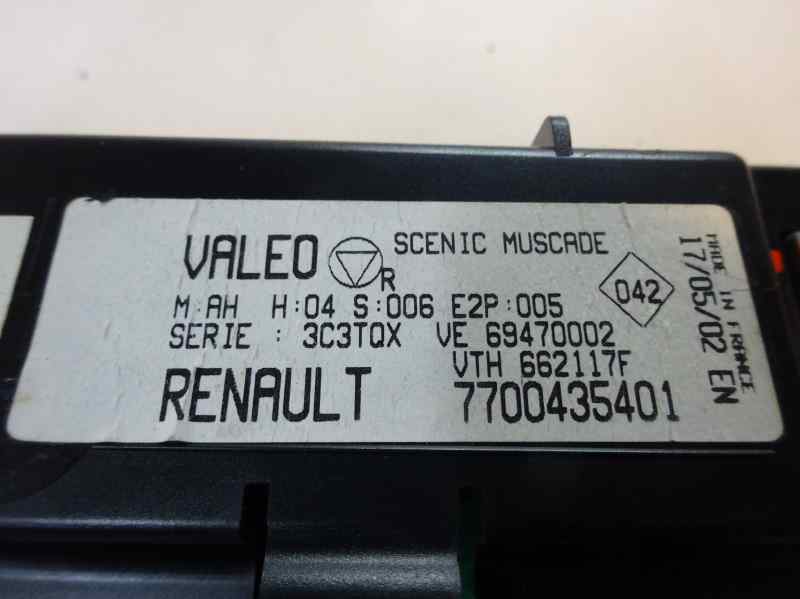 MANDO CLIMATIZADOR RENAULT SCENIC 1.6 16V MT 107CV