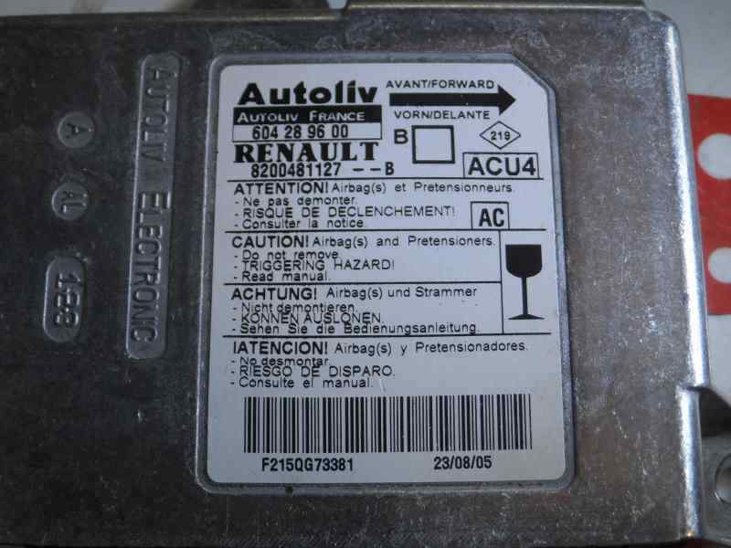 CENTRALITA AIRBAG RENAULT MEGANE 2005 1.5 DCI MT 82CV | 60KW