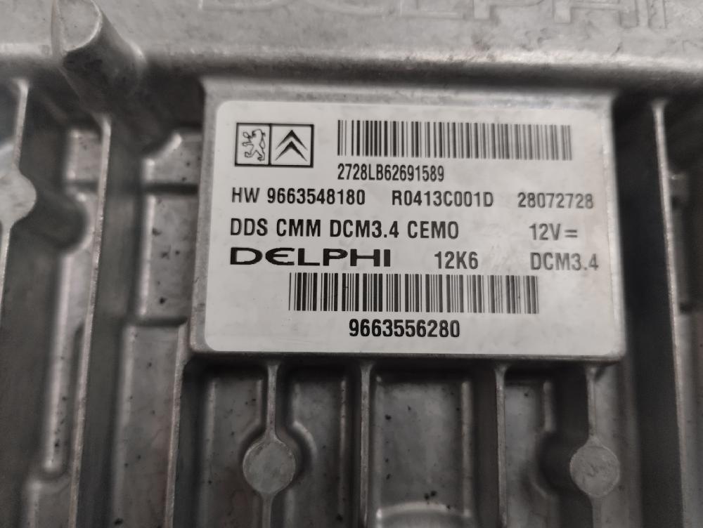 CENTRALITA MOTOR UCE PEUGEOT 407 2.0 HDI MT 136CV