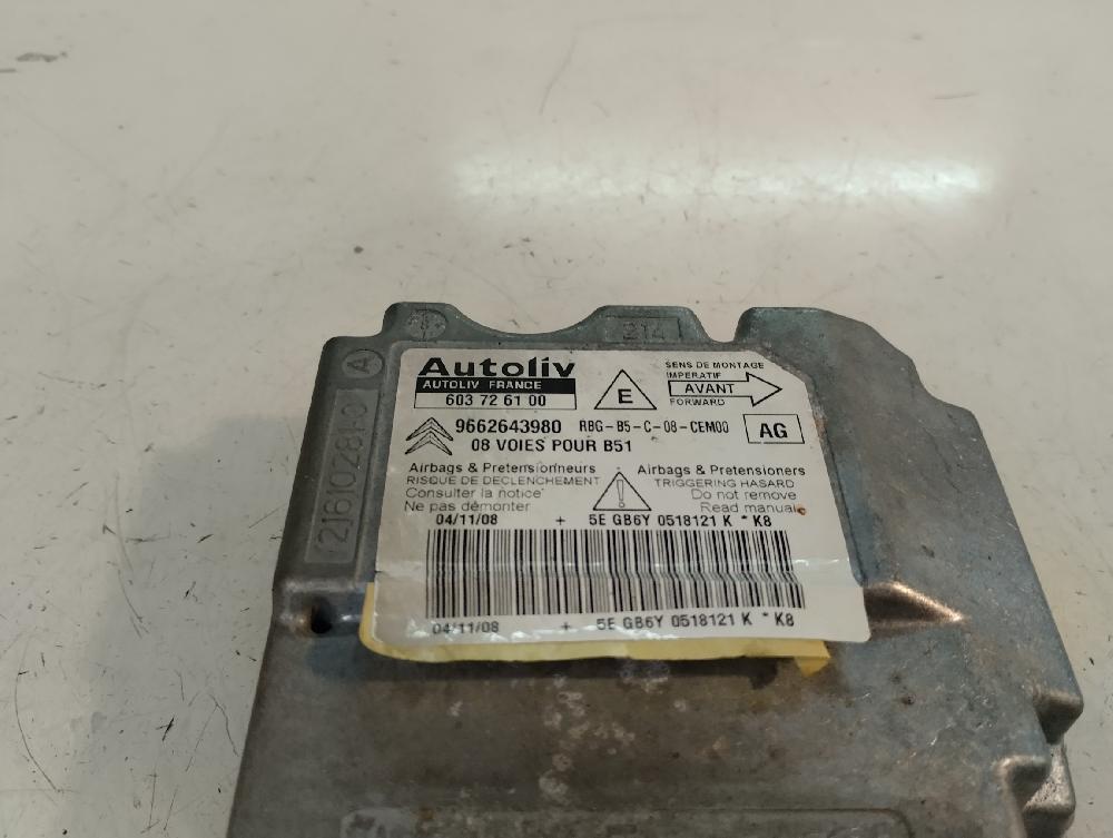 CENTRALITA AIRBAG CITROEN C4 2009 1.6 HDI MT 90CV