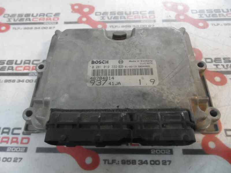 CENTRALITA MOTOR UCE ALFA ROMEO 147 1.9 JTD MT 115CV