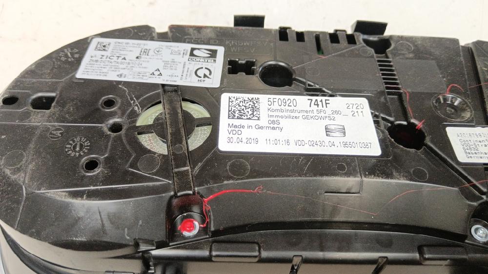 CUADRO INSTRUMENTOS SEAT LEON 1.6 115CV TRANSMISION AUTOMATICA, DIESEL