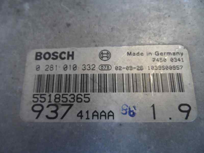 CENTRALITA MOTOR UCE ALFA ROMEO 147 1.9 JTD MT 115CV