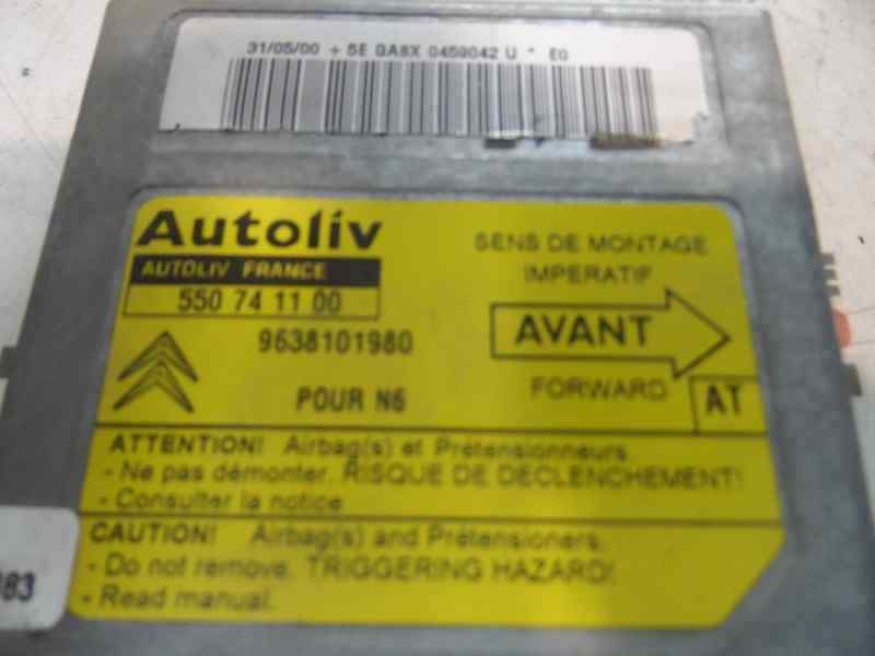 CENTRALITA AIRBAG CITROEN XSARA 2.0 HDI MT 90CV