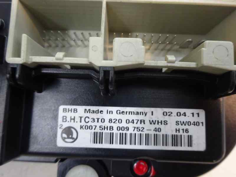 MANDO CALEFACCION AIRE ACONDICIONADO SKODA YETI 1.2 TSI MT 105CV | 77KW