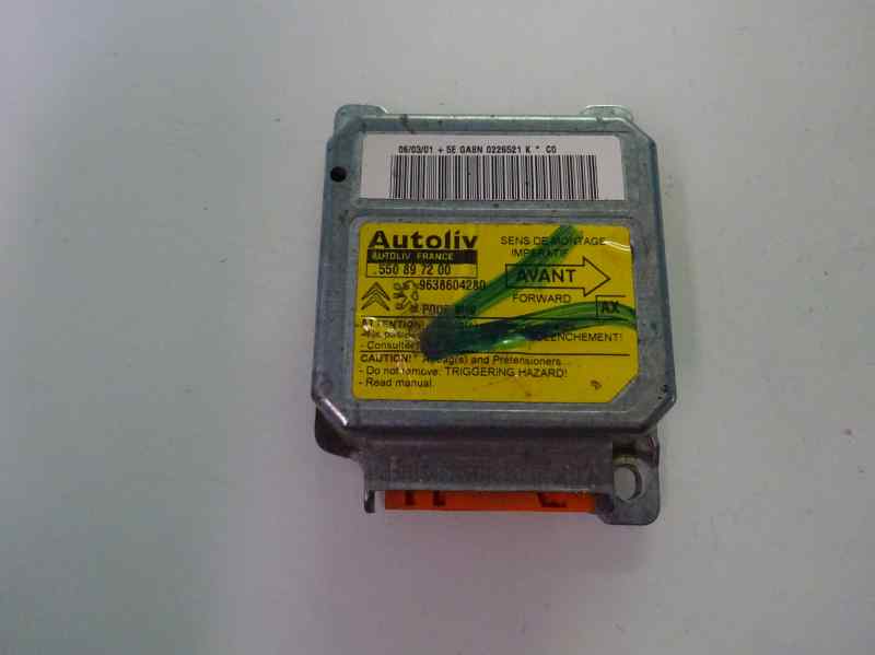 CENTRALITA AIRBAG PEUGEOT PARTNER 1.9 D MT 70CV