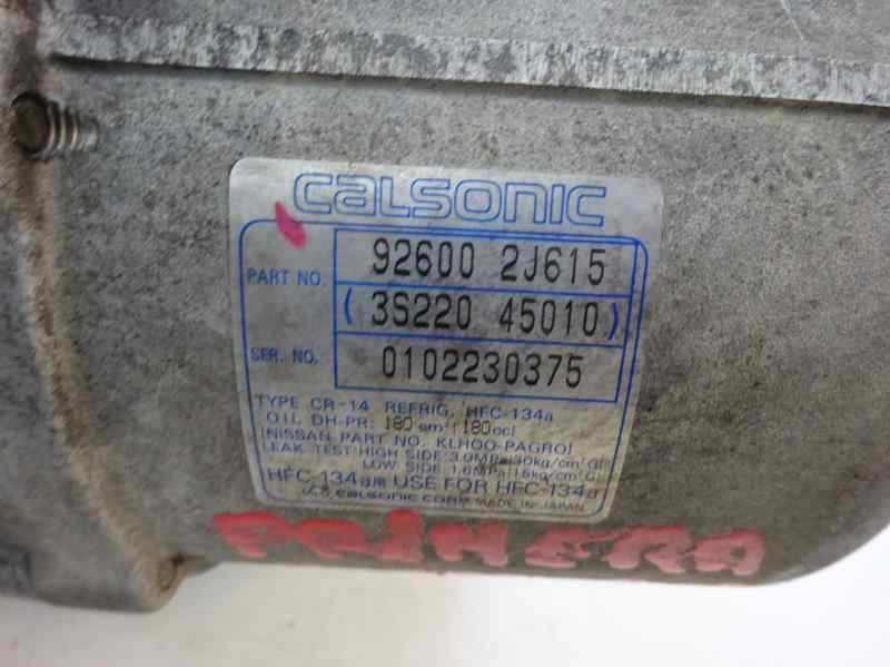 COMPRESOR AIRE ACONDICIONADO NISSAN PRIMERA 2.0 MT 90CV | 66KW