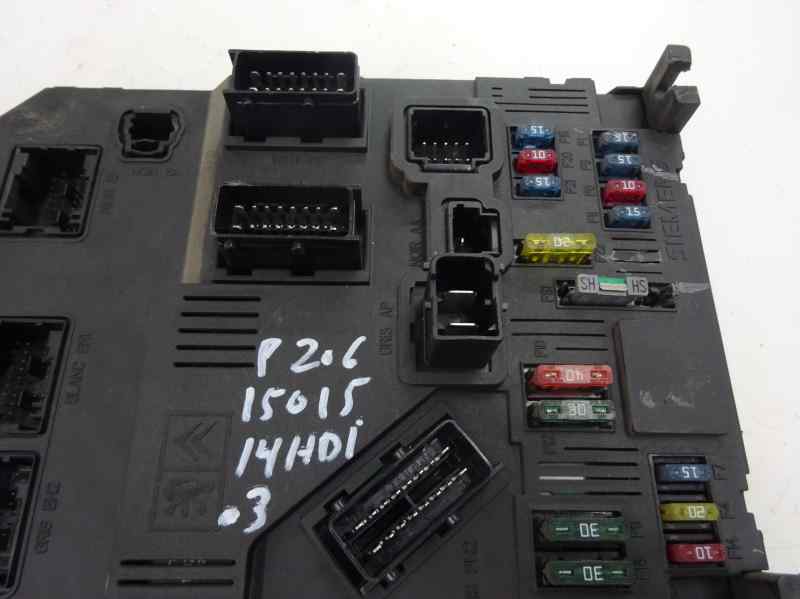 CAJA RELES FUSIBLES PEUGEOT 206 1.4 HDI MT 70CV
