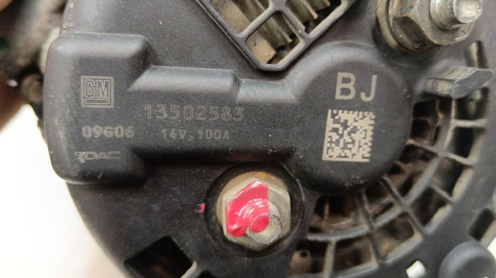 ALTERNADOR OPEL INSIGNIA 2.0 CDTI MT 130CV
