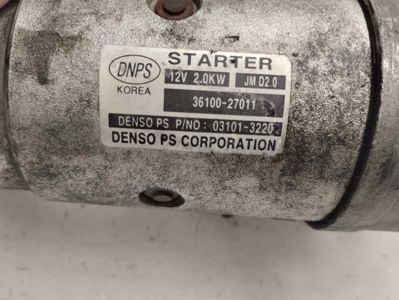 MOTOR ARRANQUE HYUNDAI SONATA 2006 2.0 CRDI MT 140CV | 103KW