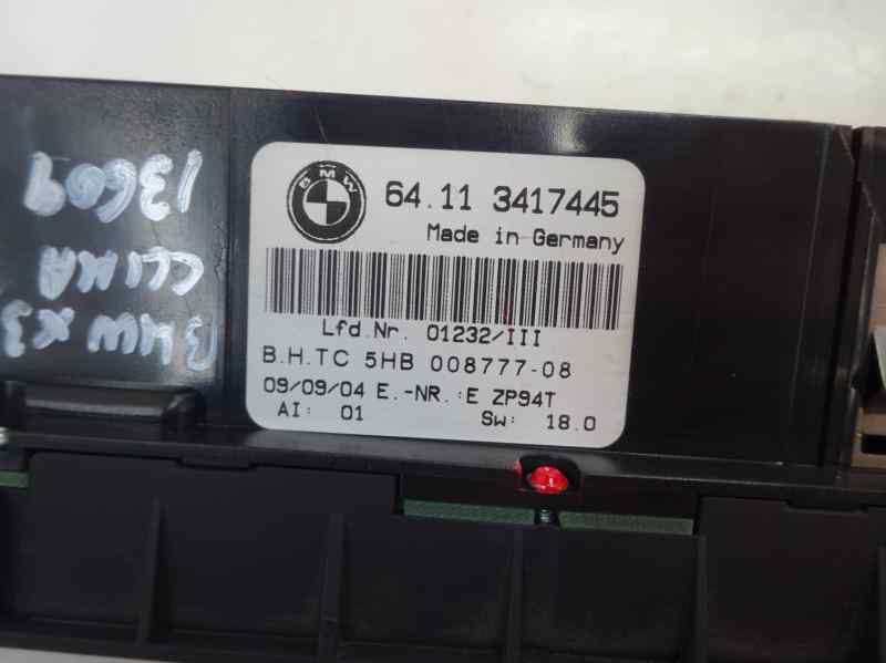 MANDO CLIMATIZADOR BMW X3 2.0D MT 150CV