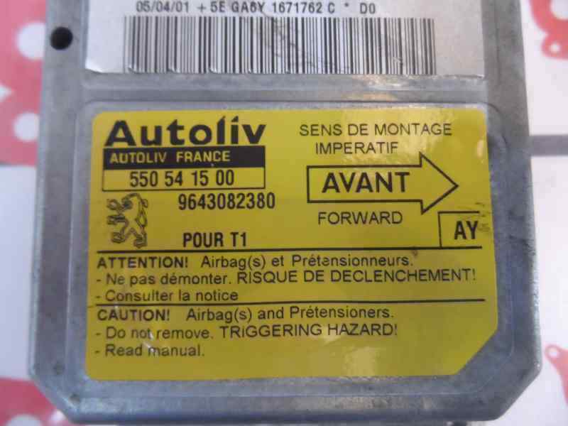 CENTRALITA AIRBAG PEUGEOT 206 1.9 D MT 70CV