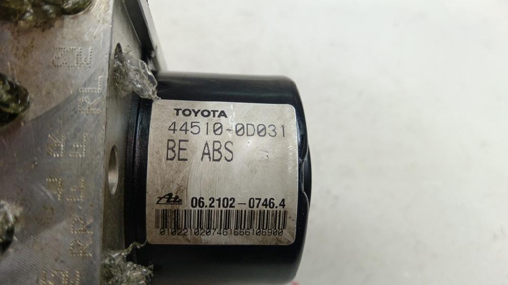 ABS TOYOTA YARIS 1.4 D-4D MMT 89CV