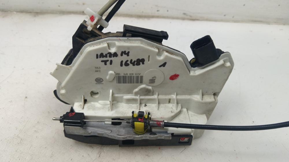 CERRADURA PUERTA TRASERA IZQUIERDA SEAT IBIZA 1.2 70CV, GASOLINA, MT, ACCIONAMIENTO DELANTERO