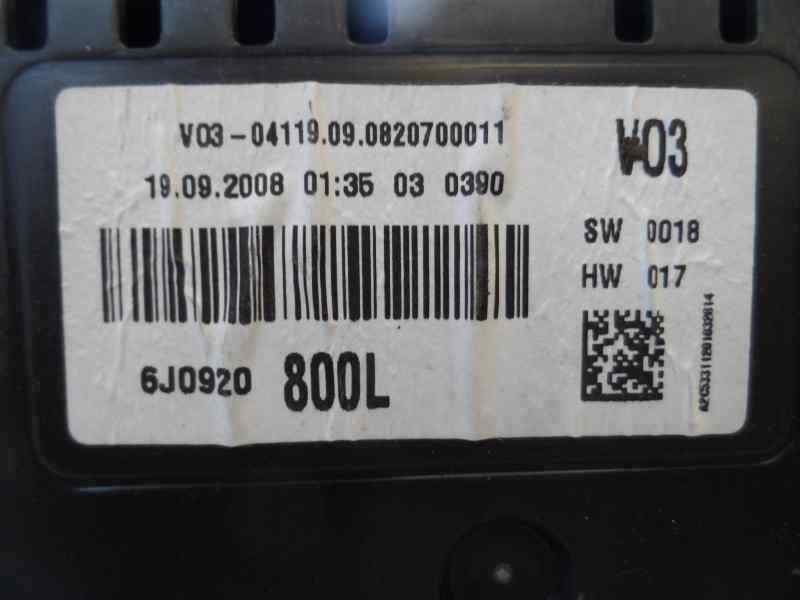 CUADRO INSTRUMENTOS SEAT IBIZA 1.4 TDI MT 80CV